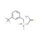 [3-(Trifluoromethyl)benzylsulphonyl]thioacetamide (CAS 175276-83-2) - chemical structure image