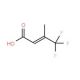 3-(Trifluoromethyl)crotonic acid (CAS 69056-67-3) - chemical structure image