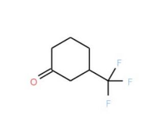 3-(Trifluoromethyl)cyclohexanone (CAS 585-36-4) - chemical structure image