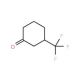 3-(Trifluoromethyl)cyclohexanone (CAS 585-36-4) - chemical structure image
