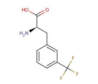 3-(Trifluoromethyl)-D-phenylalanine (CAS 14464-67-6) - chemical structure image