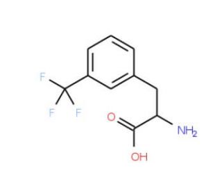 3-(Trifluoromethyl)-DL-phenylalanine (CAS 63701-37-1) - chemical structure image