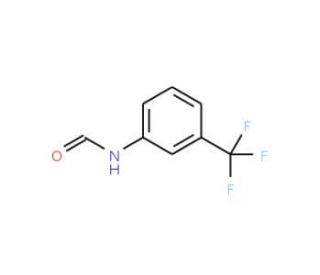 3-(Trifluoromethyl)formanilide (CAS 657-78-3) - chemical structure image