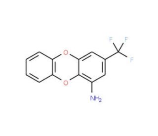 [3-(trifluoromethyl)oxanthren-1-yl]amine - chemical structure image