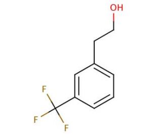 3-(Trifluoromethyl)phenethyl alcohol (CAS 455-01-6) - chemical structure image