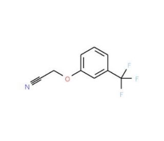 3-(Trifluoromethyl)phenoxyacetonitrile (CAS 2145-31-5) - chemical structure image