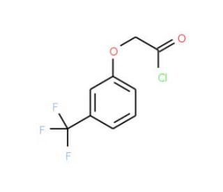 [3-(trifluoromethyl)phenoxy]acetyl chloride - chemical structure image