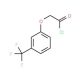 [3-(trifluoromethyl)phenoxy]acetyl chloride - chemical structure image