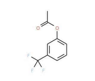 3-(Trifluoromethyl)phenyl acetate (CAS 78950-34-2) - chemical structure image