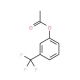 3-(Trifluoromethyl)phenyl acetate (CAS 78950-34-2) - chemical structure image