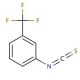 3-(Trifluoromethyl)phenyl isothiocyanate (CAS 1840-19-3) - chemical structure image