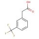 3-(Trifluoromethyl)phenylacetic acid (CAS 351-35-9) - chemical structure image