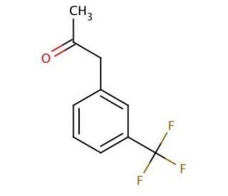 3-(Trifluoromethyl)phenylacetone (CAS 21906-39-8) - chemical structure image