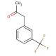 3-(Trifluoromethyl)phenylacetone (CAS 21906-39-8) - chemical structure image