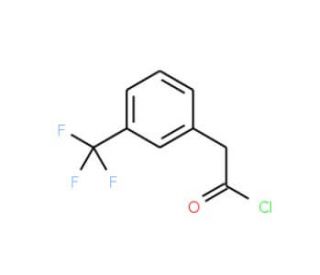 3-(Trifluoromethyl)phenylacetyl chloride (CAS 2003-14-7) - chemical structure image