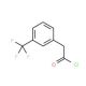 3-(Trifluoromethyl)phenylacetyl chloride (CAS 2003-14-7) - chemical structure image