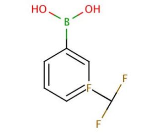 3-(Trifluoromethyl)phenylboronic acid (CAS 1423-26-3) - chemical structure image