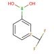 3-(Trifluoromethyl)phenylboronic acid (CAS 1423-26-3) - chemical structure image