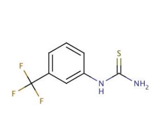 [3-(Trifluoromethyl)phenyl]thiourea (CAS 1736-70-5) - chemical structure image