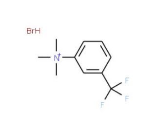 3-(Trifluoromethyl)phenyltrimethylammonium Bromide - chemical structure image