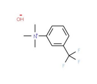 3-(Trifluoromethyl)phenyltrimethylammonium hydroxide (CAS 68254-41-1) - chemical structure image