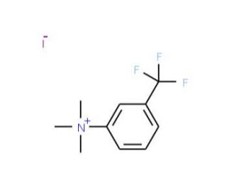 3-(Trifluoromethyl)phenyltrimethylammonium iodide (CAS 27389-57-7) - chemical structure image