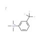3-(Trifluoromethyl)phenyltrimethylammonium iodide (CAS 27389-57-7) - chemical structure image