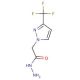 (3-Trifluoromethyl-pyrazol-1-yl)-acetic acid hydrazide - chemical structure image