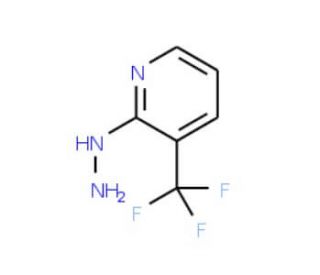 3-(Trifluoromethyl)pyrid-2-ylhydrazine (CAS 89570-83-2) - chemical structure image
