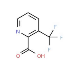 3-(Trifluoromethyl)pyridine-2-carboxylic acid (CAS 87407-12-3) - chemical structure image