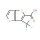 3-(trifluoromethyl)thieno[3,2-b]thiophene-2-carboxylic acid - chemical structure image