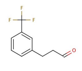3-(Trifluoromethyl)benzenepropanal (CAS 21172-41-8) - chemical structure image