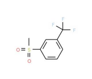 3-Trifluoromethylphenylmethylsulfone - chemical structure image