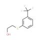 3-Trifluoromethylphenylthioethanol - chemical structure image