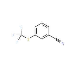 3-(Trifluoromethylthio)benzonitrile - chemical structure image