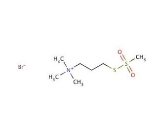 [3-(Trimethylammonium)propyl] Methanethiosulfonate Bromide (CAS 220560-60-1) - chemical structure image
