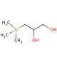 3-(Trimethylsilyl)-1,2-propanediol (CAS 119235-89-1) - chemical structure image