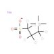 3-(Trimethylsilyl)-1-propanesulfonic acid-d6 sodium salt (CAS 284664-85-3) - chemical structure image