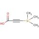 3-(Trimethylsilyl)propynoic acid (CAS 5683-31-8) - chemical structure image