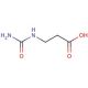 3-Ureidopropionic acid (CAS 462-88-4) - chemical structure image