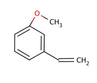 3-Vinylanisole (CAS 626-20-0) - chemical structure image