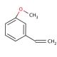 3-Vinylanisole (CAS 626-20-0) - chemical structure image