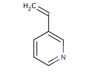 3-Vinylpyridine (CAS 1121-55-7) - chemical structure image