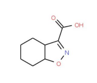 3a,4,5,6,7,7a-Hexahydro-benzo[d]isoxazole-3-carboxylic acid - chemical structure image
