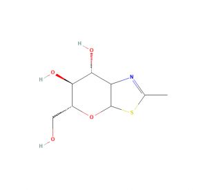 3a,6,7,7a-Tetrahydro-5-(hydroxymethyl)-2-methyl-(3aR,5R,6S,7R,7aR)-5H-pyrano[3,2-d]thiazole-6,7-diol - chemical structure ima