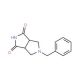 (3aR,6aS)-5-Benzyltetrahydropyrrolo[3,4-c]pyrrole-1,3(2H,3aH)-dione (CAS 370879-53-1) - chemical structure image