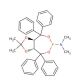 (3aR,8aR)-(−)-(2,2-Dimethyl-4,4,8,8-tetraphenyl-tetrahydro-[1,3]dioxolo[4,5-e][1,3,2]dioxaphosphepin-6-yl)dimethylamine (CAS