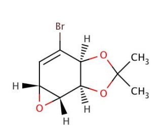 [3aS-(3a&alpha;,5a&beta;,6a&beta;,6b&alpha;)]-4-Bromo-3a,5a,6a,6b-tetrahydro-2,2-dimethyloxireno[e]-1,3-benzodioxole (CAS 130669-74-8) - chemical s