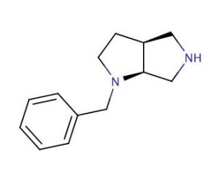 (3aS,6aS)-1-benzyloctahydropyrrolo[3,4-b]pyrrole - chemical structure image