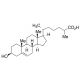 3β-Hydroxy-5-cholestenoic Acid 的分子结构, CAS编号: 6561-58-6 3β-Hydroxy-5-cholestenoic Acid (CAS 6561-58-6) - chemical structure image
